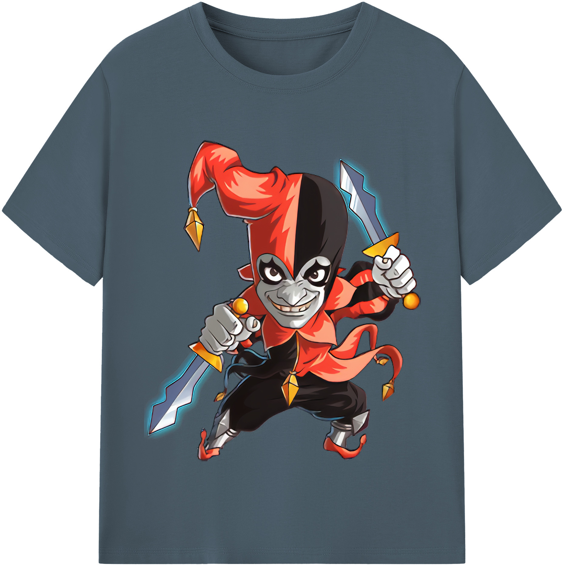 リーグ・オブ・レジェンド League of Legends LOL 綿100％半袖Tシャツ（フロントプリント）